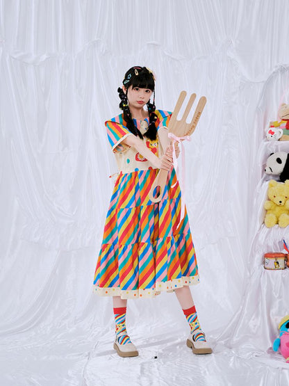 Rainbow Diary Dress