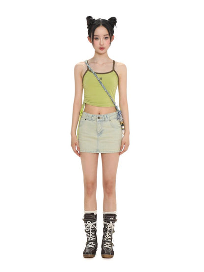 Halter Undershirt Slim Slim Sleeveless Tops