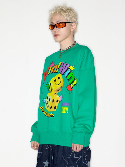 Smiley Dice American Tide Sweatshirt