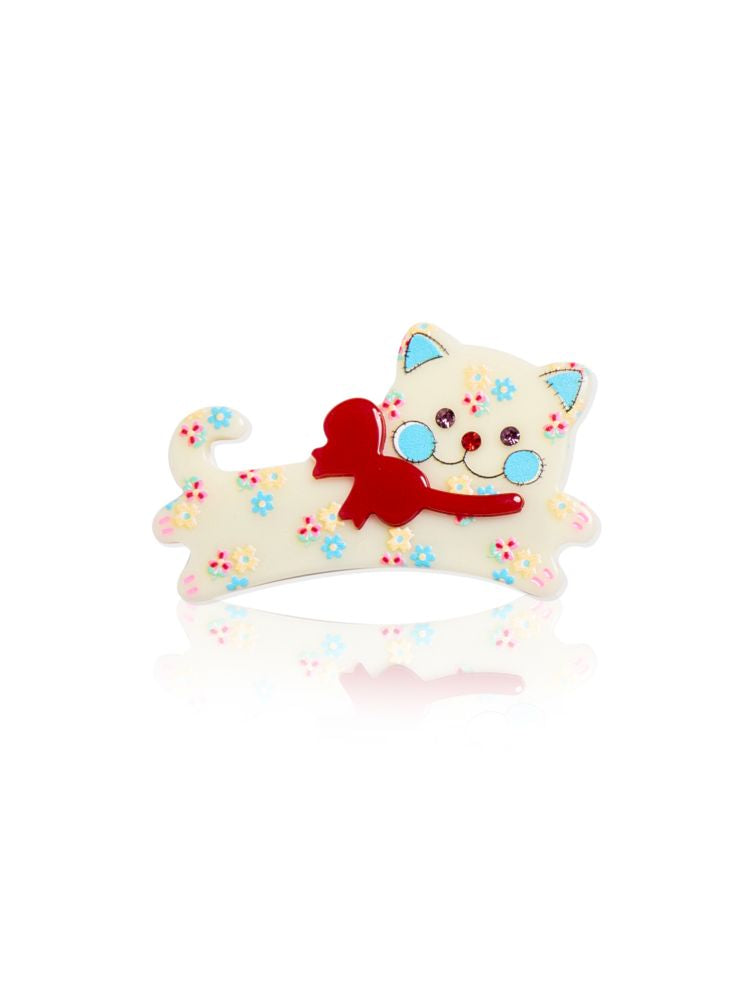 Printed Cat Hair Accessories Hair Clips