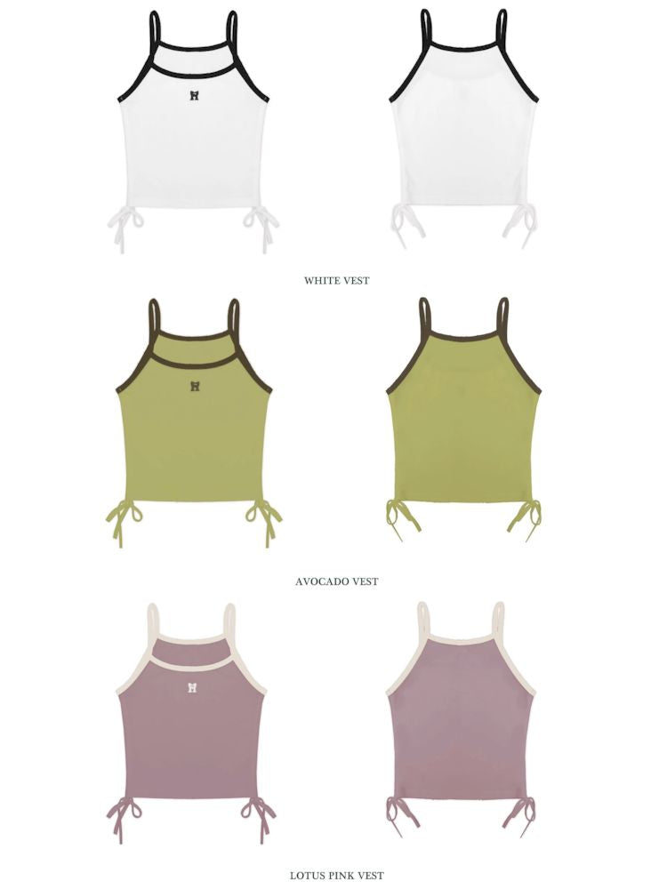 Halter Undershirt Slim Slim Sleeveless Tops