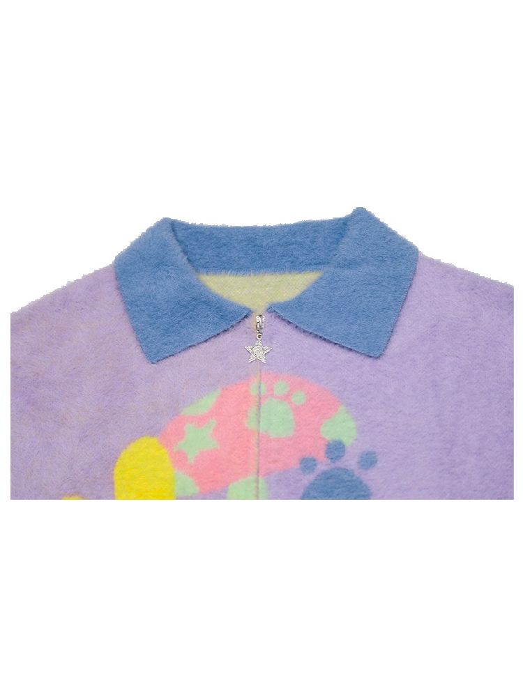 Ghostly Colorful Dopamine Niche Sweater