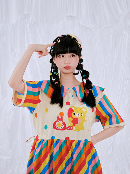 Rainbow Diary Dress