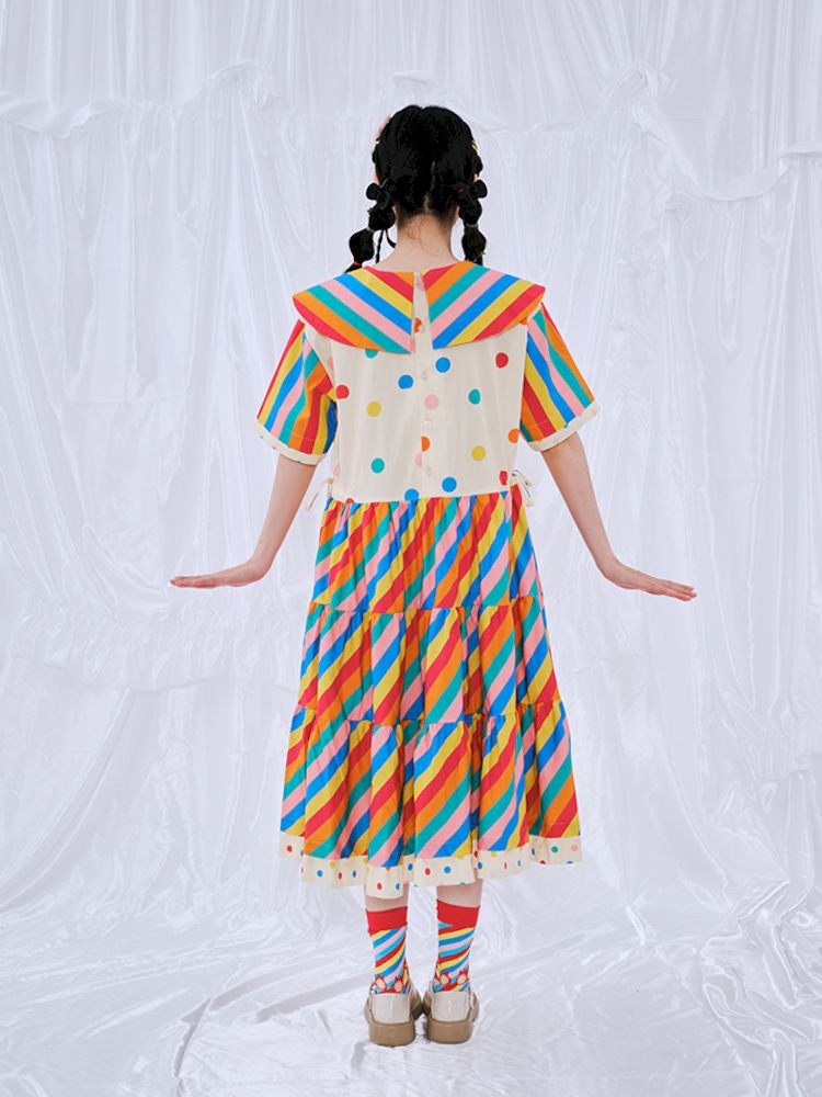 Rainbow Diary Dress