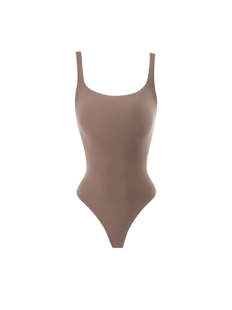 Nude shaping knitted one-piece camisole