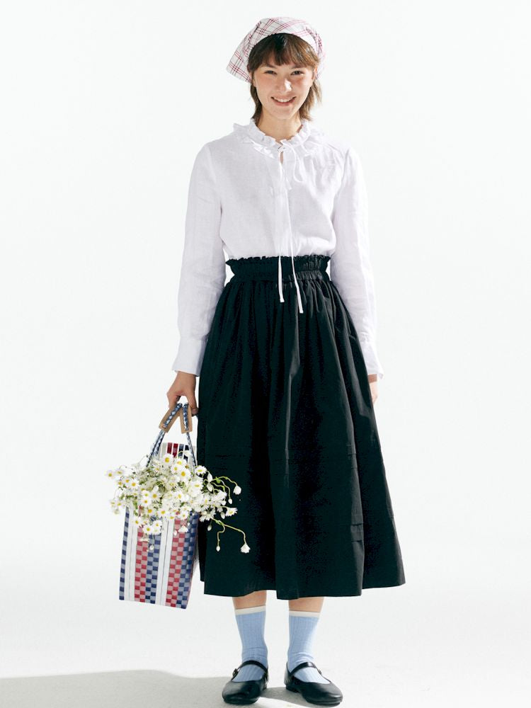 Big Hem Half-body Skirt