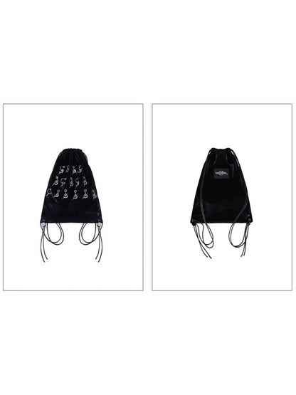 Drawstring Y2K shoulder bag