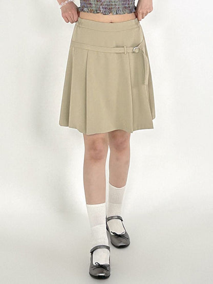 Light and breathable versatile half-body skirt