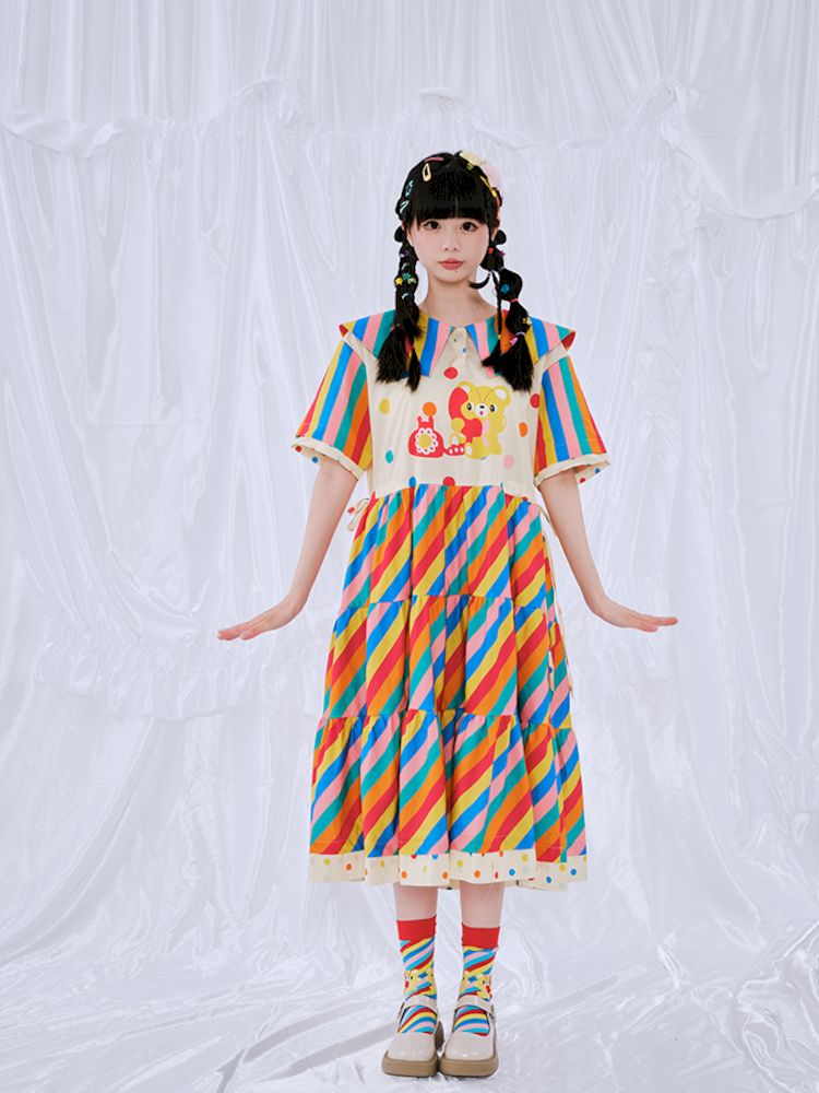 Rainbow Diary Dress