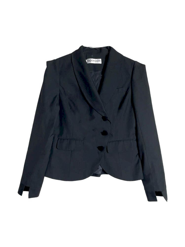 Woolen Wide Blazer