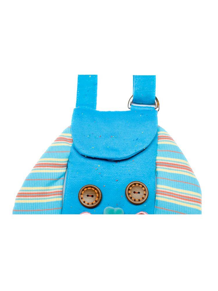 Blue Crossbody Mini Cell Phone Dog Cloth Bag