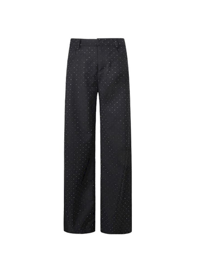 Straight Casual Western Trousers