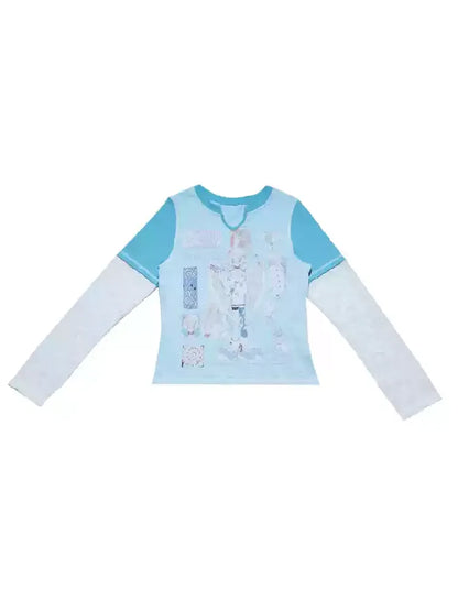 Star Blue Ollie Frog T-shirt