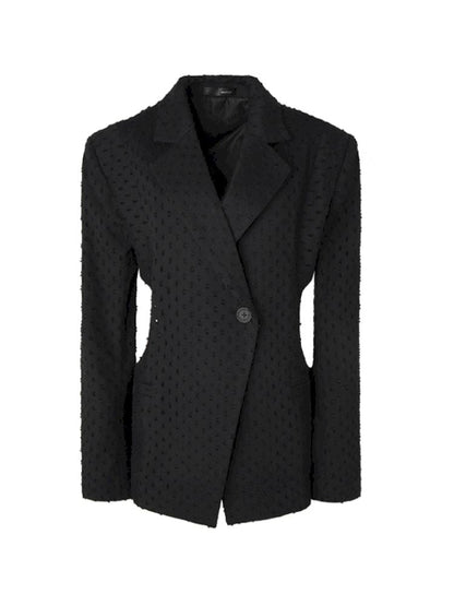 Waist Scooped Suit Jacket