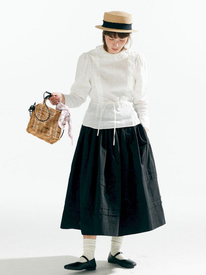 Big Hem Half-body Skirt