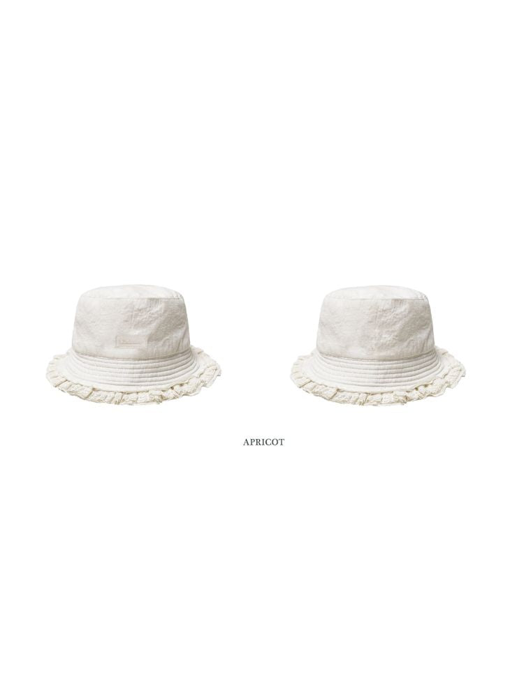 Show face small white temperament hat