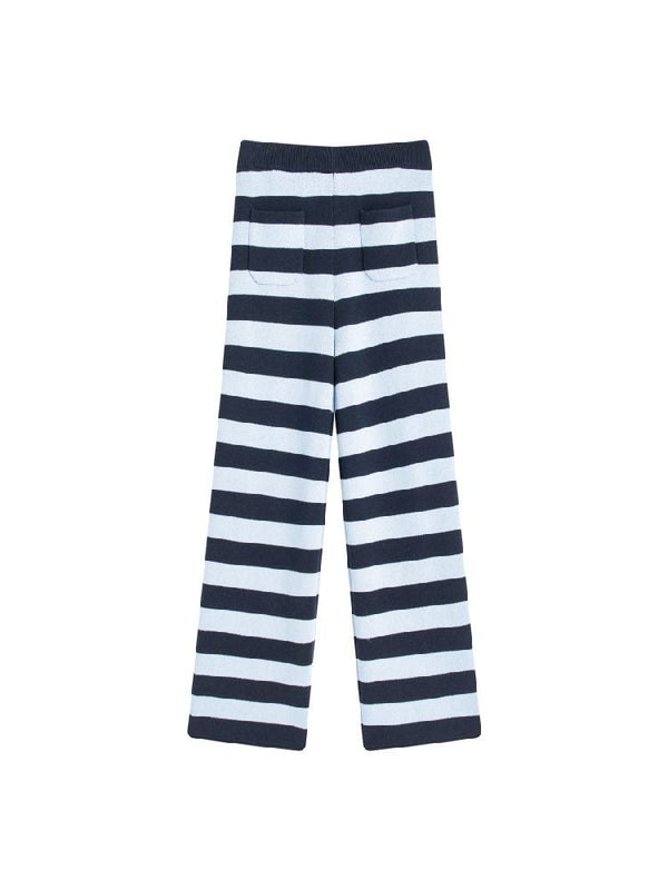 Classic Striped Knit Pants