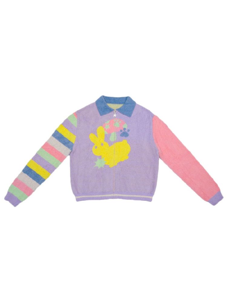 Ghostly Colorful Dopamine Niche Sweater