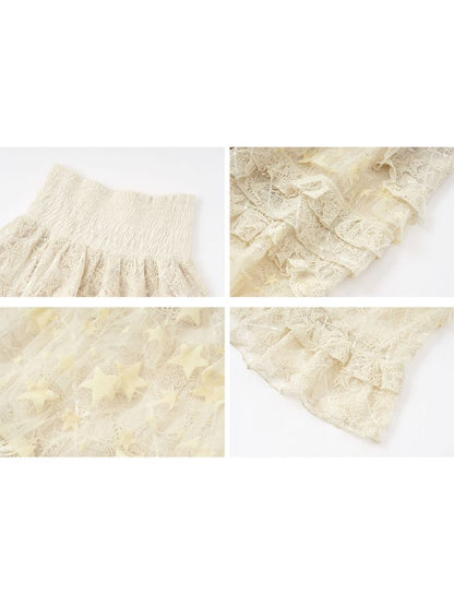 Palace High Waist Romantic Skirt