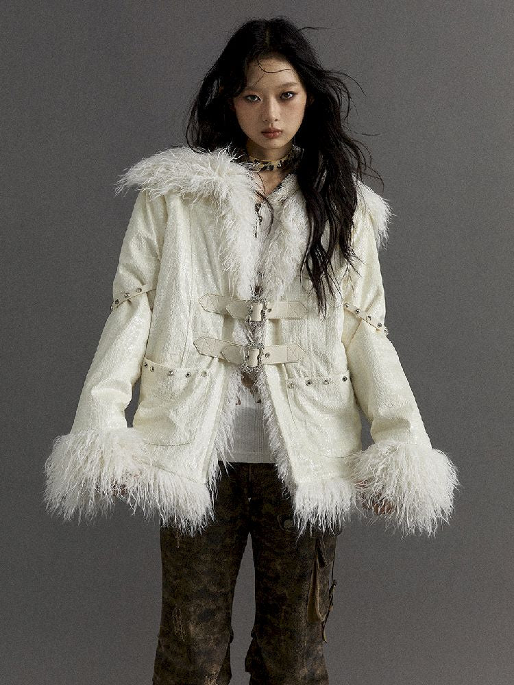 Loose Long Thickened Plush Coat Fur