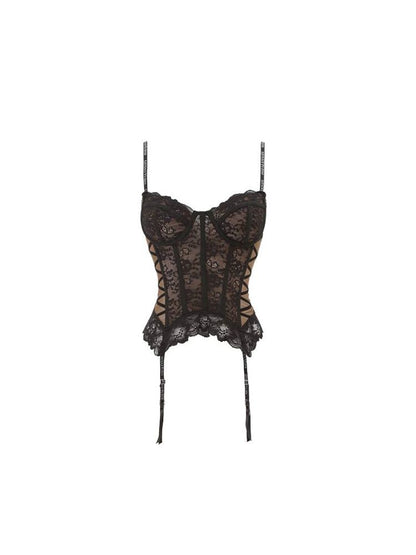 Romantic Summer Lace Fishbone Corset