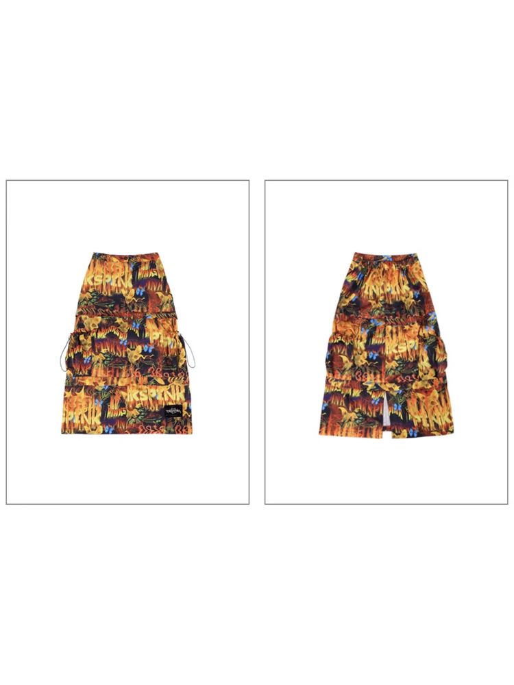 Breakdown A-Line Skirt