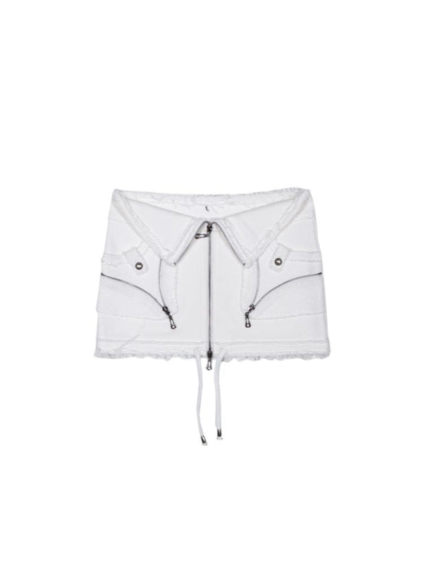 Multi Wear Straight Short Skirt