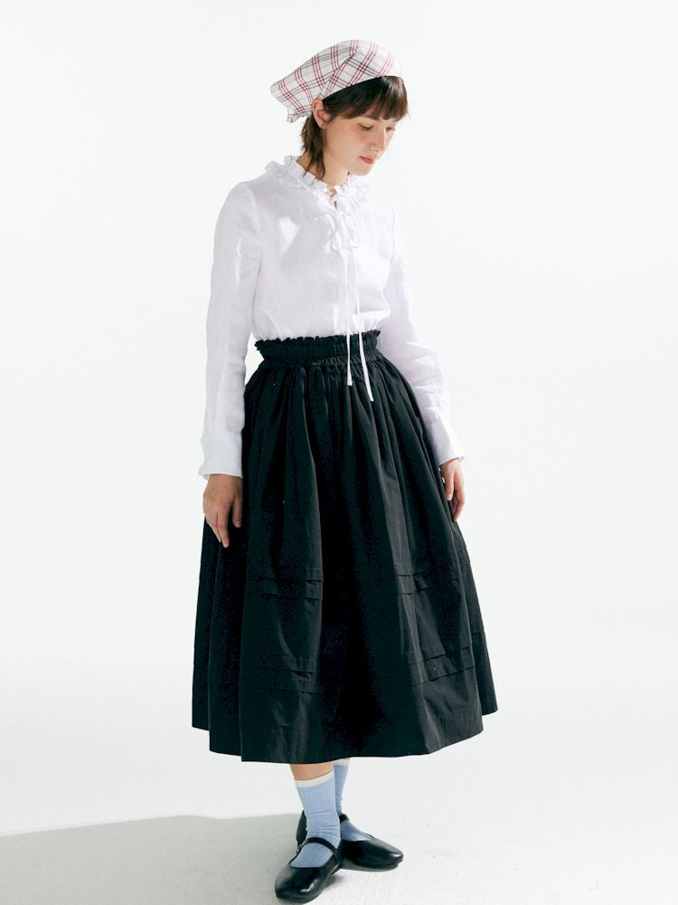 Big Hem Half-body Skirt