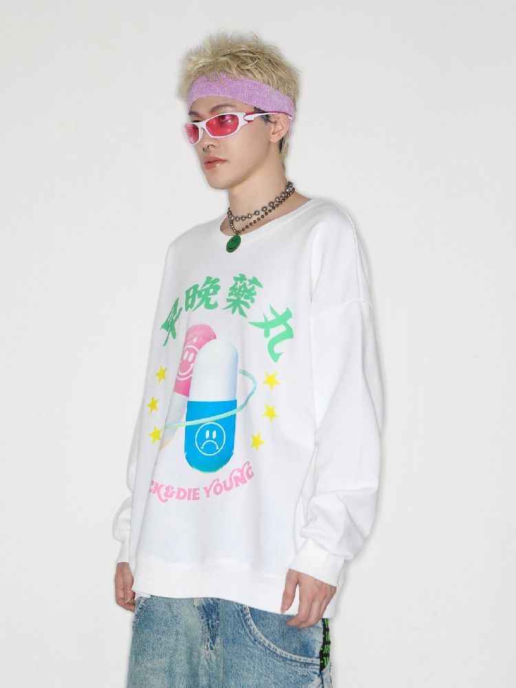 Pill Loose Sweatshirt