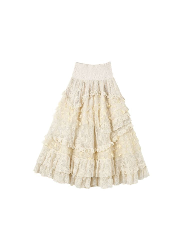 Palace High Waist Romantic Skirt