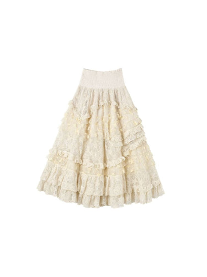 Palace High Waist Romantic Skirt