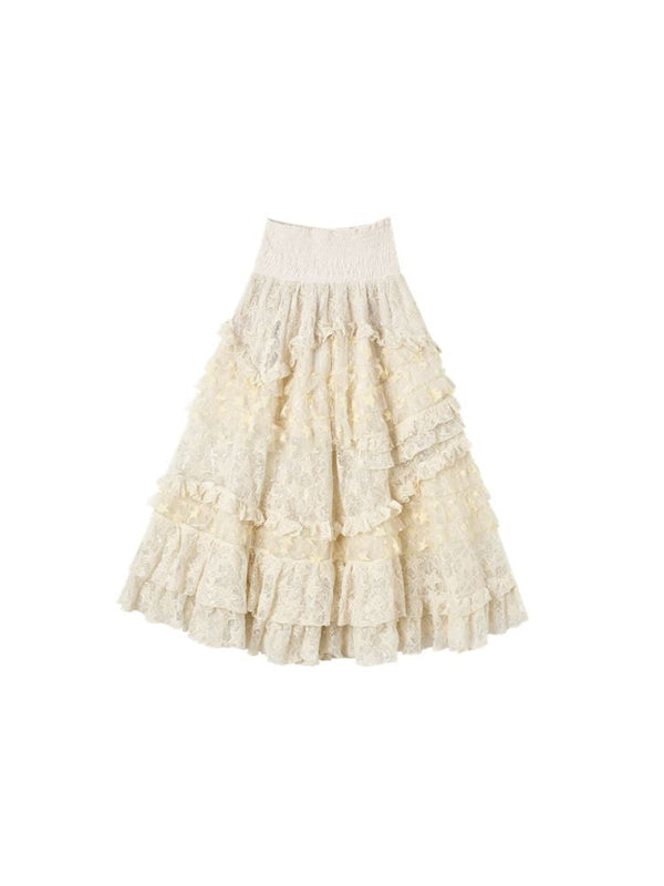 Palace High Waist Romantic Skirt