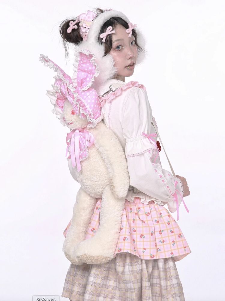 Lolita Plush Bunny Doll Bag