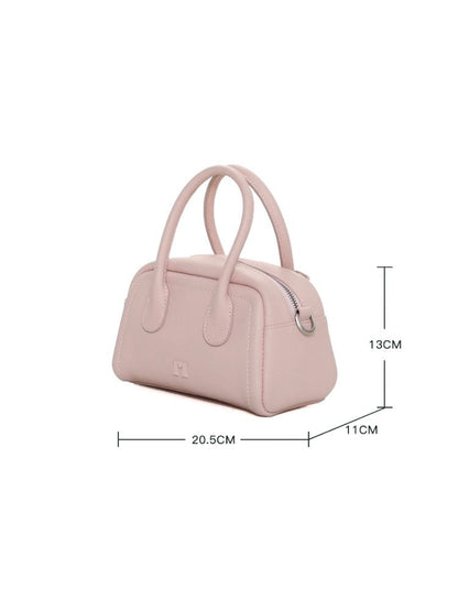 Hardware Label Bowling Handbag