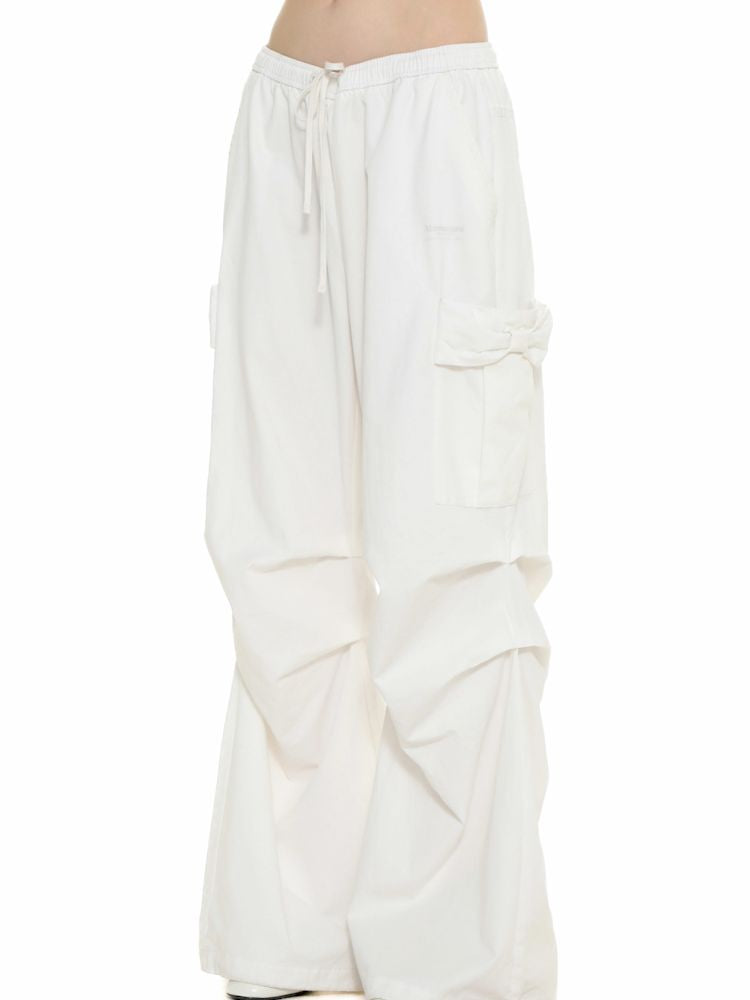 Pocket parachute loose casual pants