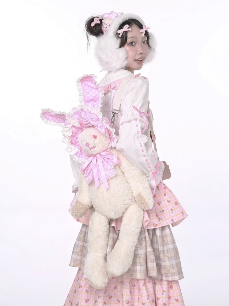 Lolita Plush Bunny Doll Bag