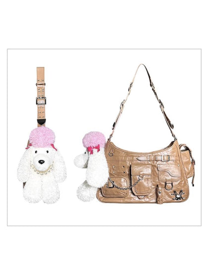 Poodle Tote Shoulder Bag