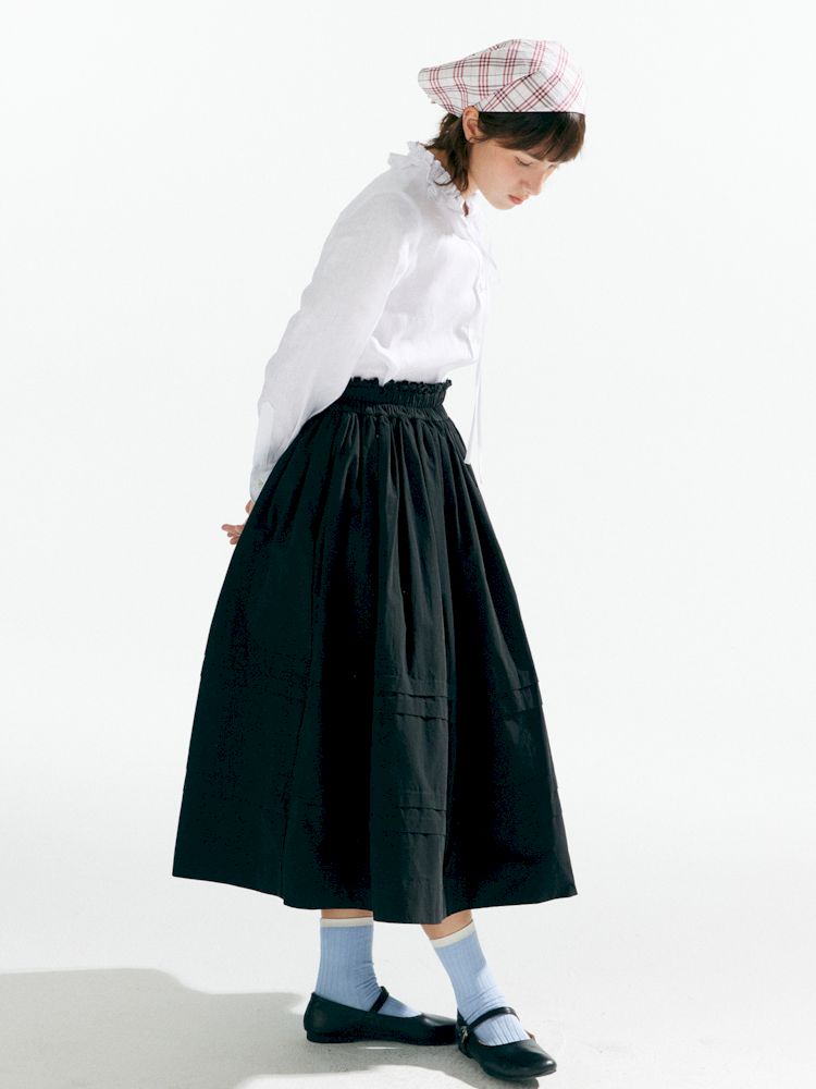 Big Hem Half-body Skirt