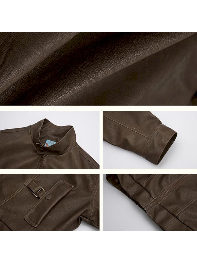 Brown Leather Jacket