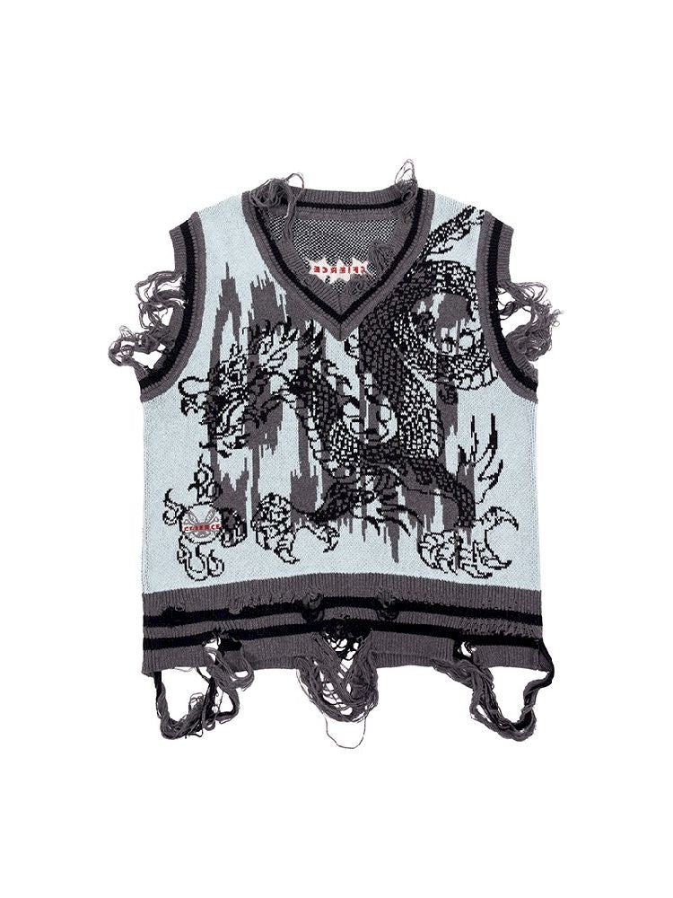 Dragon Knit Vest