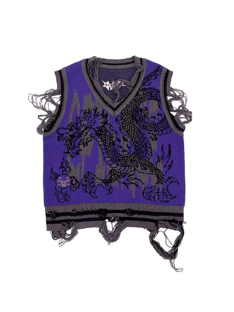 Dragon Knit Vest