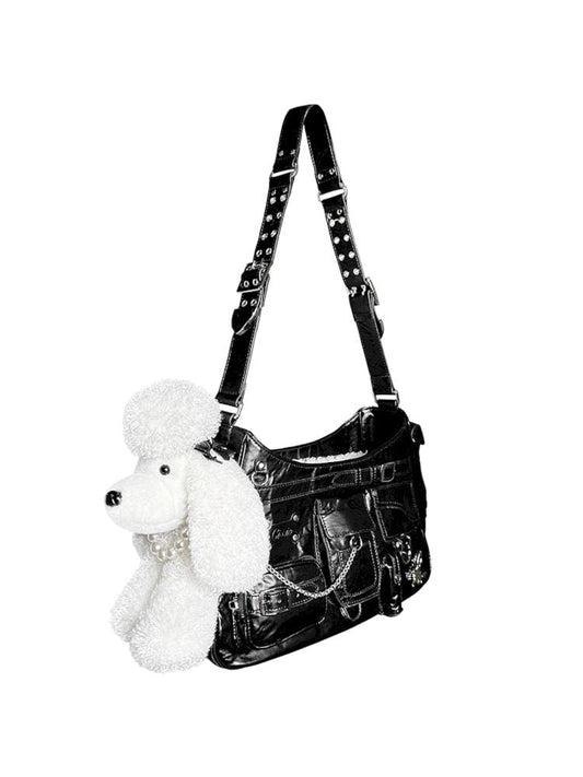 Poodle Tote Shoulder Bag