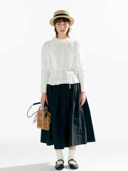 Big Hem Half-body Skirt