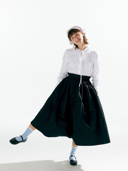 Big Hem Half-body Skirt