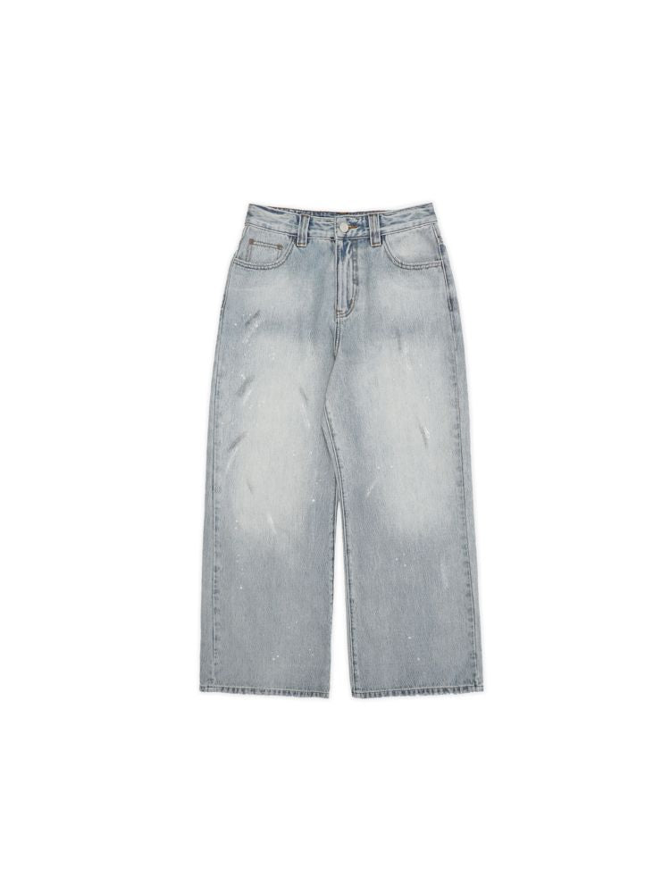 Spray horsebit high waisted nine-minute pants