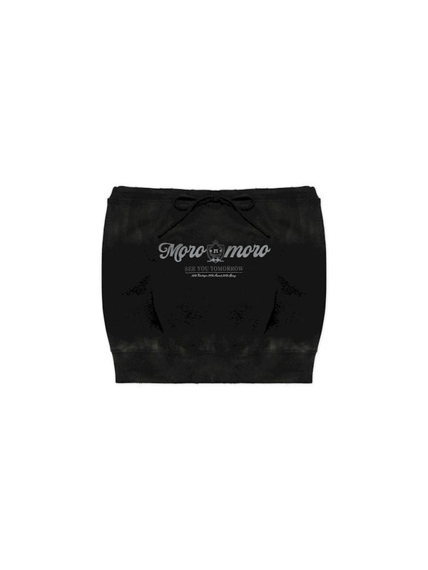 Drawstring Badge Printing Tie Bandage Tank Top