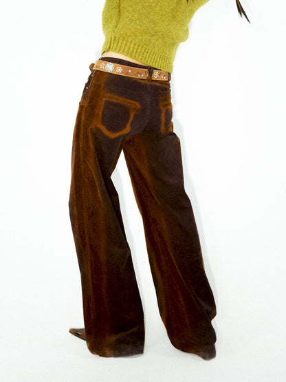 Casual skinny straight leg pants