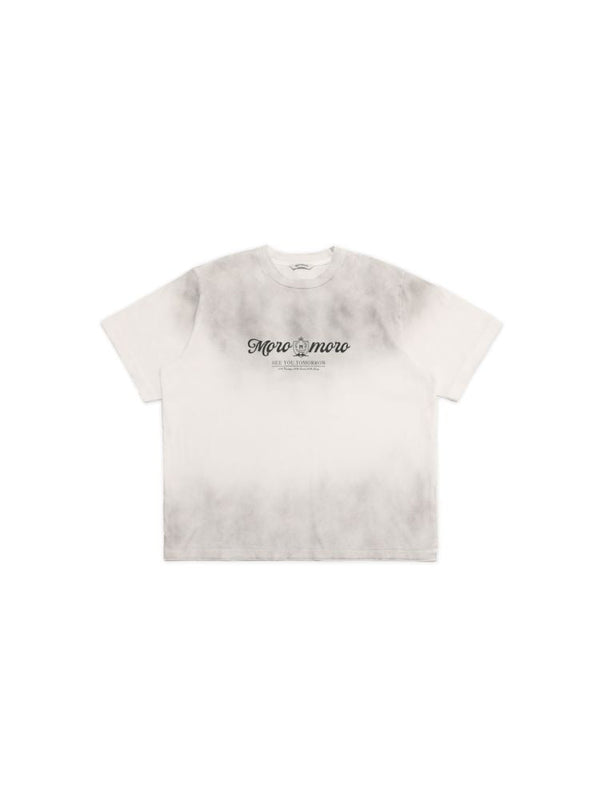 Emblem Printed Loose Short Sleeve T-Shirt