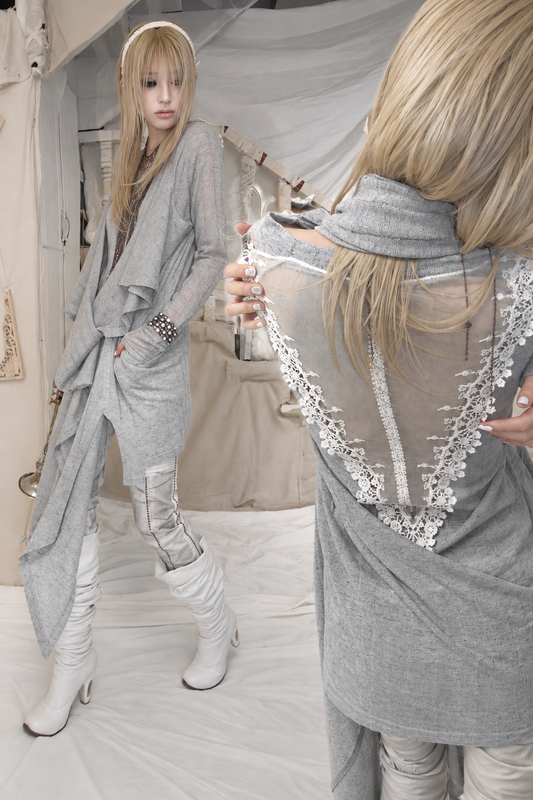 Irregular Structured Knit Dress
