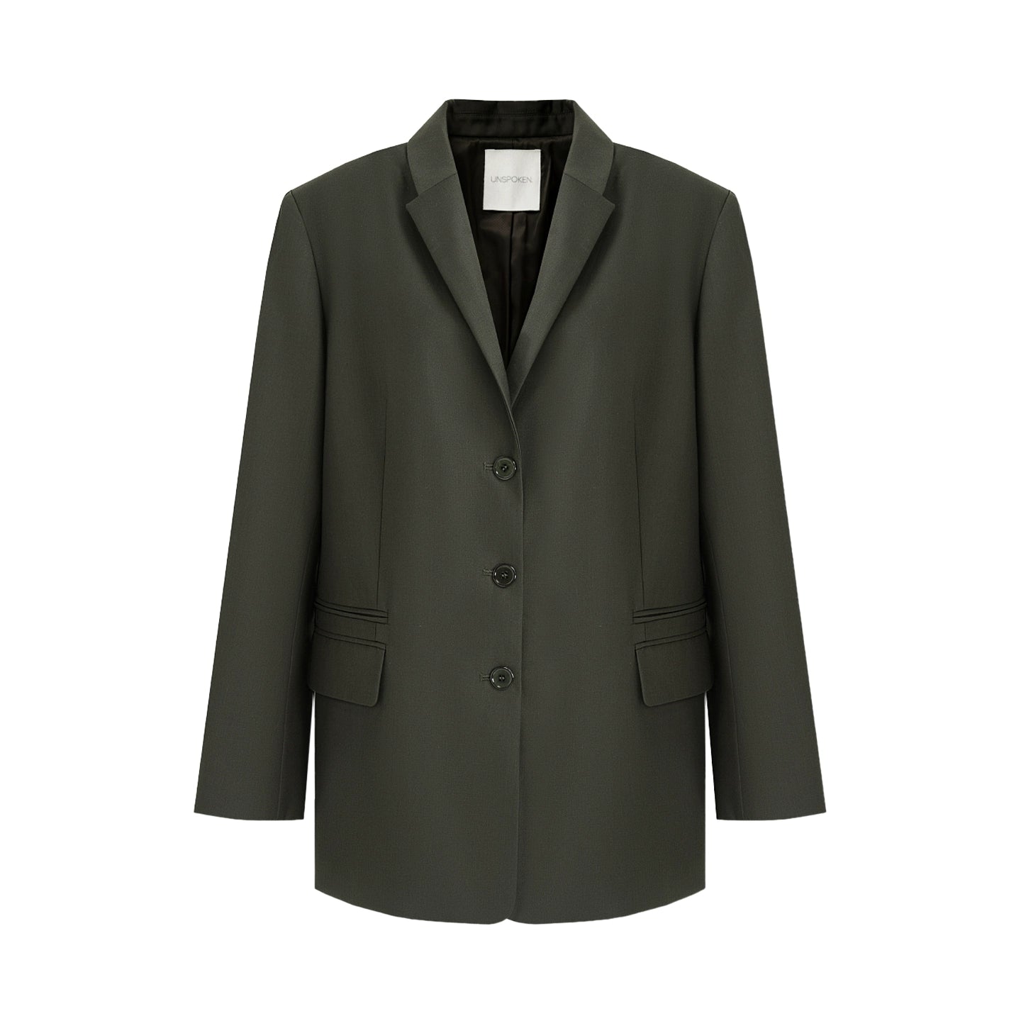 High-End Loose Pleated Coat Set-Up